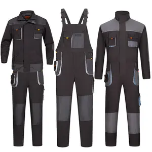 Factory Supply Workwear Jacket Pants for men women Work Coveralls Overalls Construction Work Bib Pants Clothes Uniforms Suits