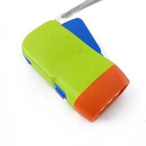 3LED tay nhấn Crank điện gió lên đèn Pin <span class=keywords><strong>Dynamo</strong></span> <span class=keywords><strong>Torch</strong></span> ánh sáng tay Báo Chí Crank cắm trại đèn ánh sáng ngoài trời cắm trại du lịch - Product Image 3