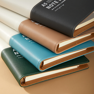 Tùy chỉnh A5 Nhật Ký Tạp Chí Lưu ý cuốn sách cho sinh viên trường khuyến mại Nguồn cung cấp PU da Vòng chất kết dính máy tính xách tay Loose-Leaf in - Product Image 5