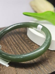 Precio especial Joyas de piedras preciosas Jasper Natural Green Hetian Jade Brazaletes Pulseras - Product Image 5