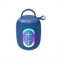 Haut-parleur portable étanche et anti-poussière 5.3 avec subwoofer pulsé haute puissance 5W et fente pour carte, idéal pour le camping en extérieur