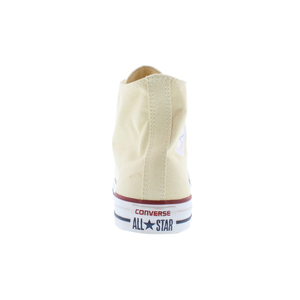 Chaussures unisexes Converse All Star Hi, baskets en toile blanches naturelles - Product Image 3