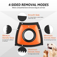 Outil d'épilation pour animaux de compagnie Épilateur pour chien pour voiture Canapé Meubles Tapis Vêtements Triangle Multi-Surface Mini Pet Hair Detailer