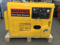 Prix usine générateur Diesel de Type silencieux 6KW 8KW 10KW 15KW 20KW démarrage automatique avec ATS + roues + gaz 50/60Hz 1/3 phases