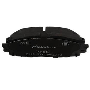 Pastillas de freno delanteras M1013, pastillas de freno para Toyota Yaris Prius Allion Belta Corolla Passo Porte <span class=keywords><strong>Probox</strong></span> Spade Vios Vitz Alza Haval H6 - Product Image 6