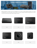 Teléfono VoIP ATA Grandstream HT801-1FXS