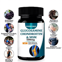 Compléments alimentaires Solilan OEM Halal Glucosamine et Chondroïtine Sulfate pour le soutien des articulations, MSM Glucosamine Chondroïtine comprimés