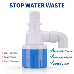 Vannes à flotteur <span class=keywords><strong>d</strong></span>'entrée <span class=keywords><strong>d</strong></span>'eau verticale prix de gros OEM ABS plastique filetage mâle automatique réservoir remplissage <span class=keywords><strong>arrêt</strong></span> <span class=keywords><strong>vanne</strong></span> de contrôle du niveau <span class=keywords><strong>d</strong></span>'eau - Product Image 1