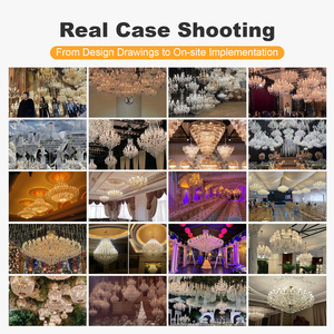 <span class=keywords><strong>Lampadario</strong></span> in Cristallo <span class=keywords><strong>Moderno</strong></span> Personalizzato, Design <span class=keywords><strong>Classico</strong></span>, Nuovo Stile per Villa, Scale, Sala, Matrimoni, Auditorium, Hotel, Decorazione per Lobby - Product Image 6