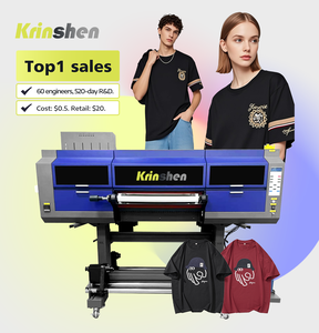 Krinshen Impresora Multifuncional Dtf Uv Todo en Uno Impresora Uv Dtf Durable UV DTF Impresora de Bordado 3D para Textiles - Product Image 1