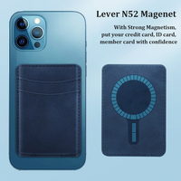 Vente en gros de porte-cartes magnétiques au design simple et personnalisé portefeuille en cuir PU pour Iphone 15/15Pro Max/14/14 Pro Max/13/12