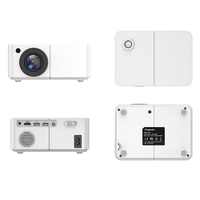 Mini projecteur LED portable Android 13 720P pour cinéma maison avec haut-parleurs intégrés pour téléphone