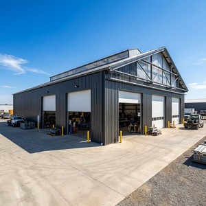 Bâtiment d'entrepôt préfabriqué en structure acier au design moderne et simple pour le stockage d'outils et l'<span class=keywords><strong>atelier</strong></span> d'équipements de <span class=keywords><strong>jardin</strong></span> - Product Image 3