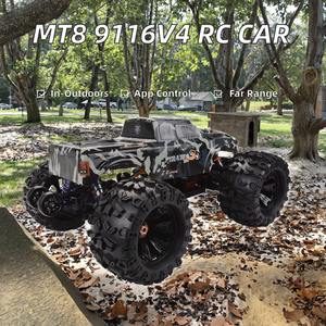 Camioneta Monstruo RC Escala 4WD con Motor sin Escobillas MT8 9116V4, Control Remoto por Aplicación, Lista para Usar, Todoterreno - Product Image 2