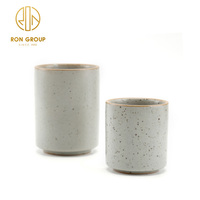 Tasses à café imprimées personnalisées, bon marché, tasses à thé en céramique faites à la main, tasses en argile rétro japonaises sans poignée pour Restaurant, 100%
