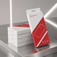 Boîte en carton personnalisée à languette, design plat et fin, écologique, pour emballage cadeau de téléphones portables, appareils photo et produits informatiques 3C