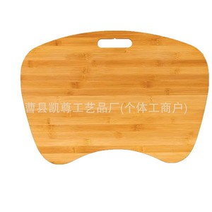 Solid wood knee table, multi-purpose outdoor drawing board base, <b>bed</b> laptop stand, <b>portable</b> wooden knee table - Product Image 4