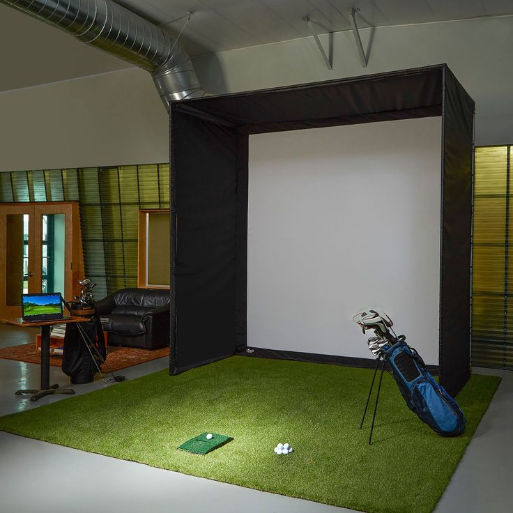 Custom Size Golf Simulator Enclosure With