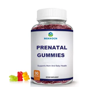 Suplemento prenatal de fertilidade, vitamina de goma, multivitamina, gummias prenatais durante a gravidez