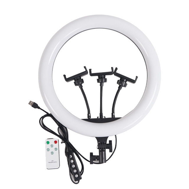 Factory Wholesale 12/13/14/16 Inch Photographic Ringlight Custom Video 18inch Lamp Selfie Led Ring Fill Light With Tripod Stand