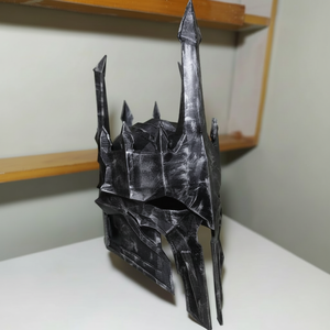 Casco de Sauron El Señor de los Anillos, equipo de cosplay de fantasía, armadura coleccionable para exhibir artículos raros El Señor de los anillos - Product Image 1