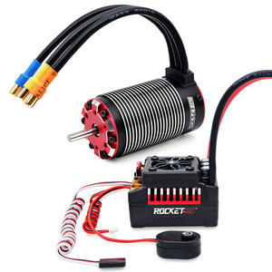 Combo moteur et ESC <span class=keywords><strong>Hobbywing</strong></span> Fusion Pro Elite 2300KV avec capteur, étanche, en métal, 4S, échelle <span class=keywords><strong>1</strong></span>/<span class=keywords><strong>10</strong></span>, pour camion RC Crawler Trail Axial TRX4- - Product Image 4