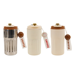 Hot bán 12oz thép không gỉ cốc cốc cà phê chân không cách nhiệt rò rỉ bằng chứng Nắp hoàn hảo cho đi bộ đường dài cắm trại với biểu tượng tùy chỉnh - Product Image 1