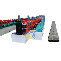 Máquina Perfiladora de Marcos de Montaje Solar Fotovoltaico HuaKun con Control Automático, Motor de Engranajes, Rodamiento, Caja de Engranajes, Bomba, Alta Seguridad, 380V