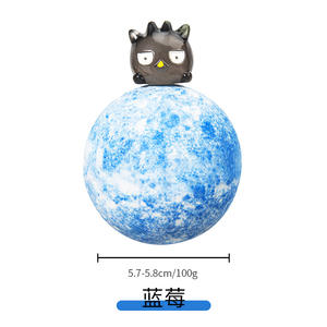 Boule de <span class=keywords><strong>sel</strong></span> de <span class=keywords><strong>bain</strong></span> lumineuse transfrontalière 100g aux huiles essentielles pour enfants, pour <span class=keywords><strong>bain</strong></span> moussant, emballage carton - Product Image 2