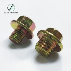 Flansch öl schraube Schraube Motoröl ablass schraube Stopfens ch raube Konkaver Kopf Sechs kant flansch schraube Klasse 8.8 10.9 12.9 - Product Image 4