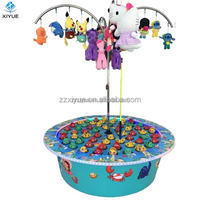 Équipement d'amusement bon marché simulateur de pêche électrique grande machine de pêche d'amusement pour enfants machine de jeu de poisson à pièces