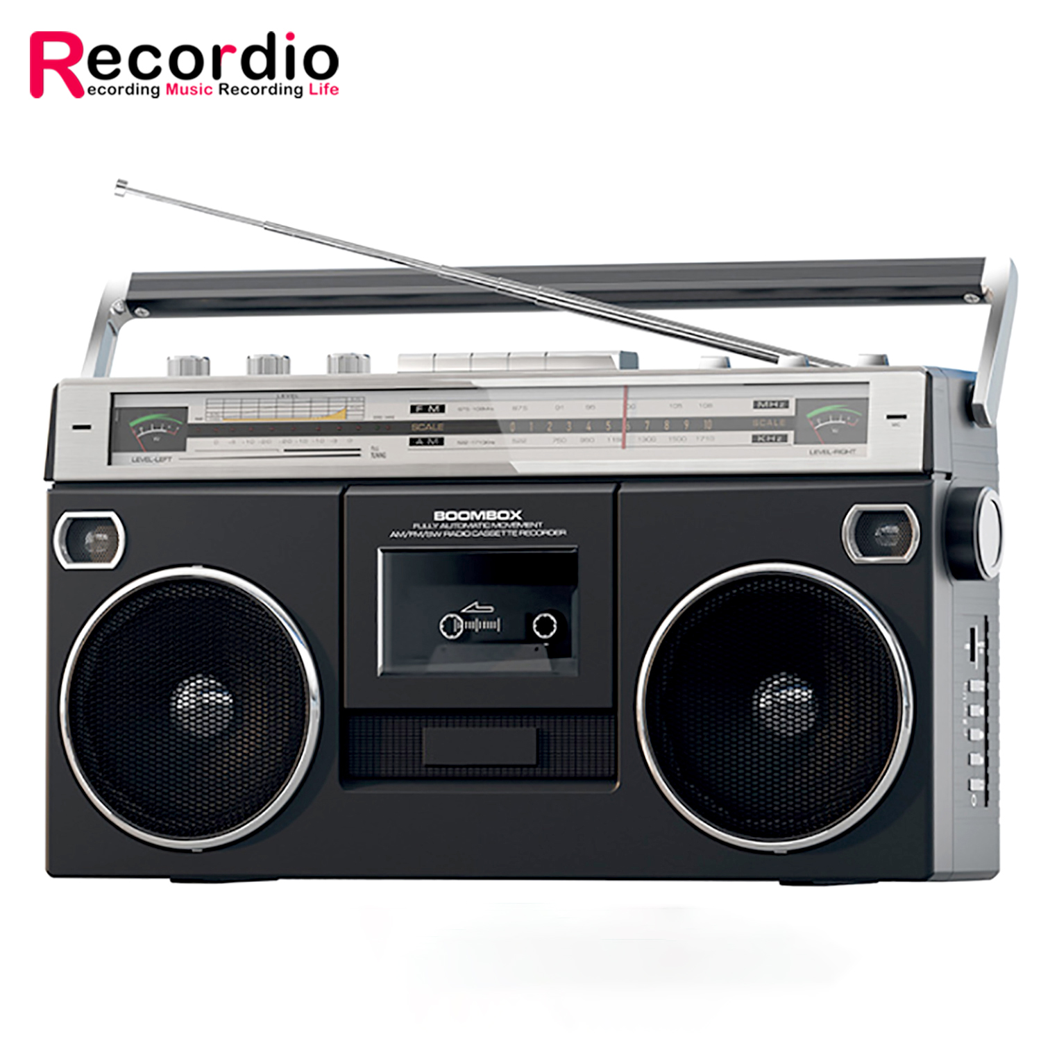 GAS-RD80 Tape Speler Tape Recorder Ouderwetse Nostalgische 80S Retro Stereo Cassette Recorder Radio