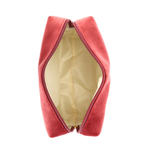 Bolsa de viaje de terciopelo para cosméticos, organizador de maquillaje personalizable, proveedor de bolsas de inodoro de lujo para mujer - Product Image 6