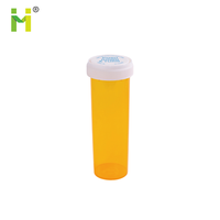 Envase de Medicamentos PP Rx con Impresión de Logotipo Personalizado, Frascos Médicos con Forma de Cilindro, Botella para Pastillas con Tapa Reversible