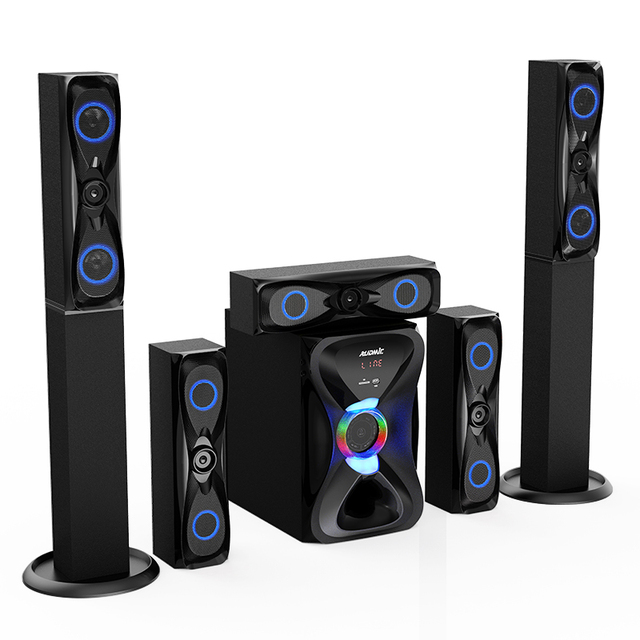 Subwoofer and Speaker Surround Sound Home Theater 5.1 Ch Multimedia Speaker System Karaoke Home Theatre System