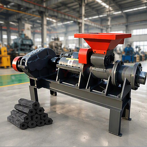 Machine automatique de fabrication de bâtonnets de charbon de bambou, extrudeuse de briquettes de charbon et de poudre de charbon - Product Image 1