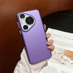 Coque de téléphone originale à rayures mates pour Huawei P70 Pro Pura <span class=keywords><strong>70</strong></span> Ultra Mate 60 50 40 Pro Coque arrière en plastique dur antichoc - Product Image 3