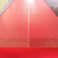 Alfombra de exposición de la Feria de Cantón Proveedor Pasillo Corredor Alfombra de boda con película protectora de alfombra