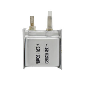 602020 3,7 В 200 мАч литий-полимерный ионный аккумулятор заряжаемый аккумулятор с печатной платой для умного браслета 200 мАч литий-полимерный 602020 аккумулятор - Product Image 6