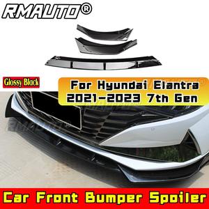 Protector de Parachoques Delantero para Automóvil, Alerón Delantero, Cubierta de Parachoques, Kit de Carrocería para Hyundai Elantra 2021-2023, 7.ª Generación, Accesorios para Automóviles - Product Image 1