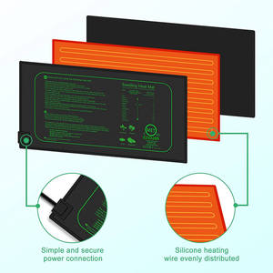 Best Selling Premium Durable Waterproof Seedling <b>Heat</b> <b>Mat</b> with Temperature Display Controller for Indoor <b>Plant</b> Growth - Product Image 3