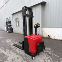 Gerbeur électrique autoporté de 1,2 tonne, élévateur hydraulique CE pour la manutention en usine de verre