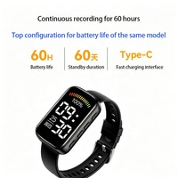 Grabadora de Voz de Pulsera Directa de Fábrica con Formato WAV, Larga Duración en Espera, Reducción de Ruido HD, Diseño Portátil USB de Alta Capacidad