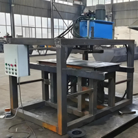 Ligne de production de recyclage de panneaux à double vitrage avec composants principaux Moteur et moteur Machine de démontage de panneaux solaires