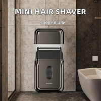 Cheveux électriques portatifs de la Chine avec la tondeuse simple de rasoir de feuille de visage de lame pour l'usage de corps dans l'hôtel de RV de ménage