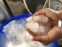 Petites machines à glace en pâte de 3 tonnes par jour pour le refroidissement du béton