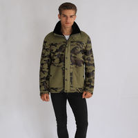 Veste en daim camouflage pour homme, mode hiver, grande taille, imperméable, coupe-vent, écologique