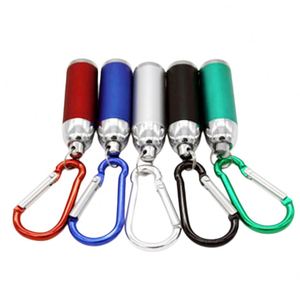 Telescopic Zoom Mini Flashlight 2 Lighting Modes Aluminum Keychain LED Torch Bright Pocket <b>Light</b> for Gift Promotion Wholesale - Product Image 3