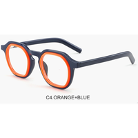 2024bold acétate lunettes cadre hommes Prescription optique myopie acétate lunettes femmes rétro lunettes