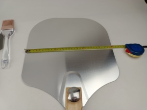 Pala <span class=keywords><strong>a</strong></span> buccia per <span class=keywords><strong>Pizza</strong></span> in alluminio resistente con manico in legno pieghevole 12x14 pollici-bucce per <span class=keywords><strong>Pizza</strong></span> perfette per uso domestico e professionale - Product Image 2